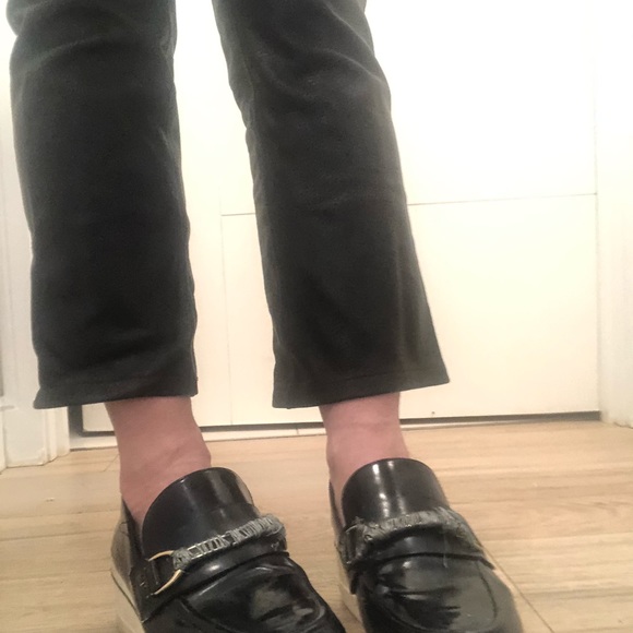 Alexander Wang cropped black leather pants - chic! - Picture 10 of 10